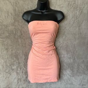 Strapless Bodycon Mini Dress